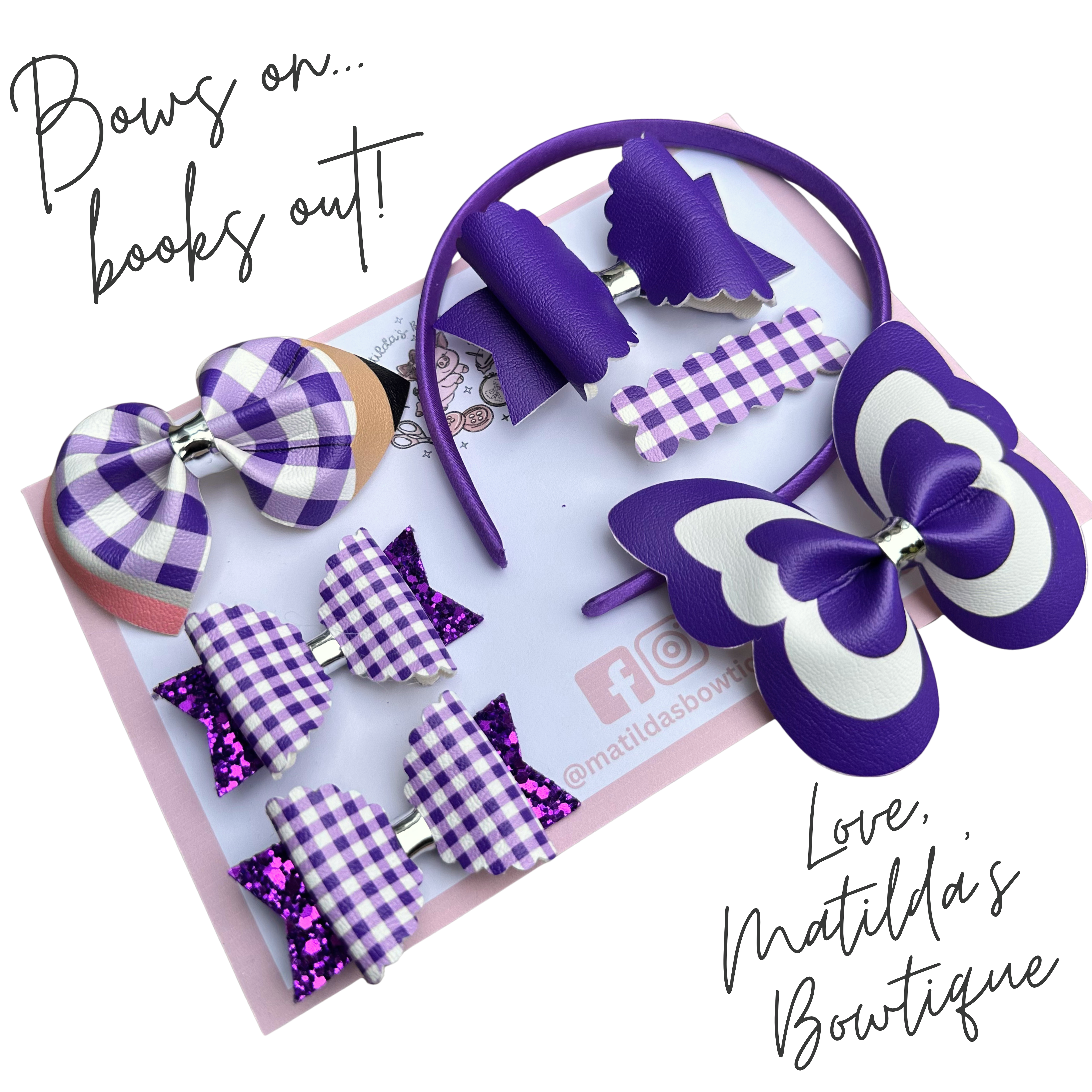 Primary School Hair Bows