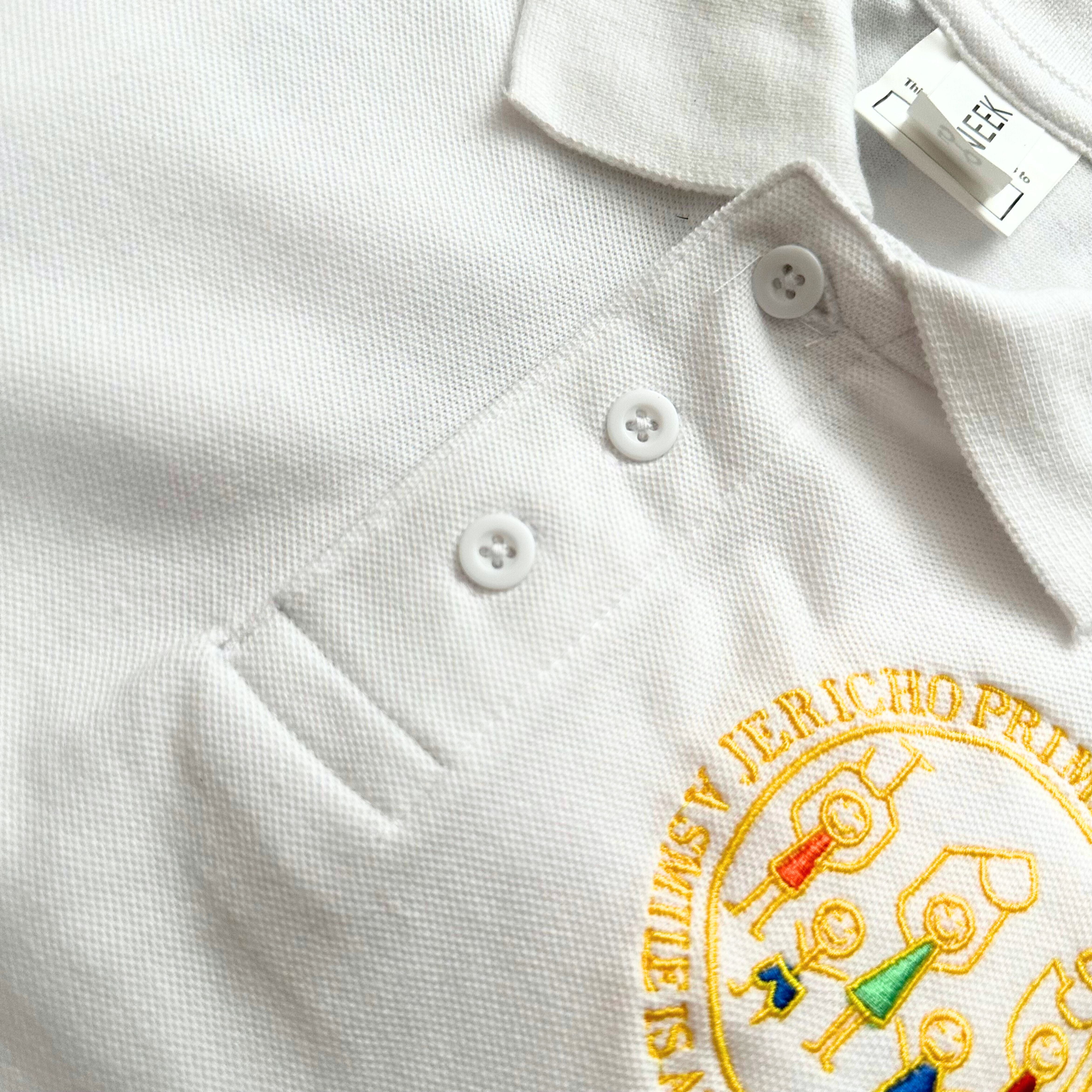 Jericho Primary School Polo - White