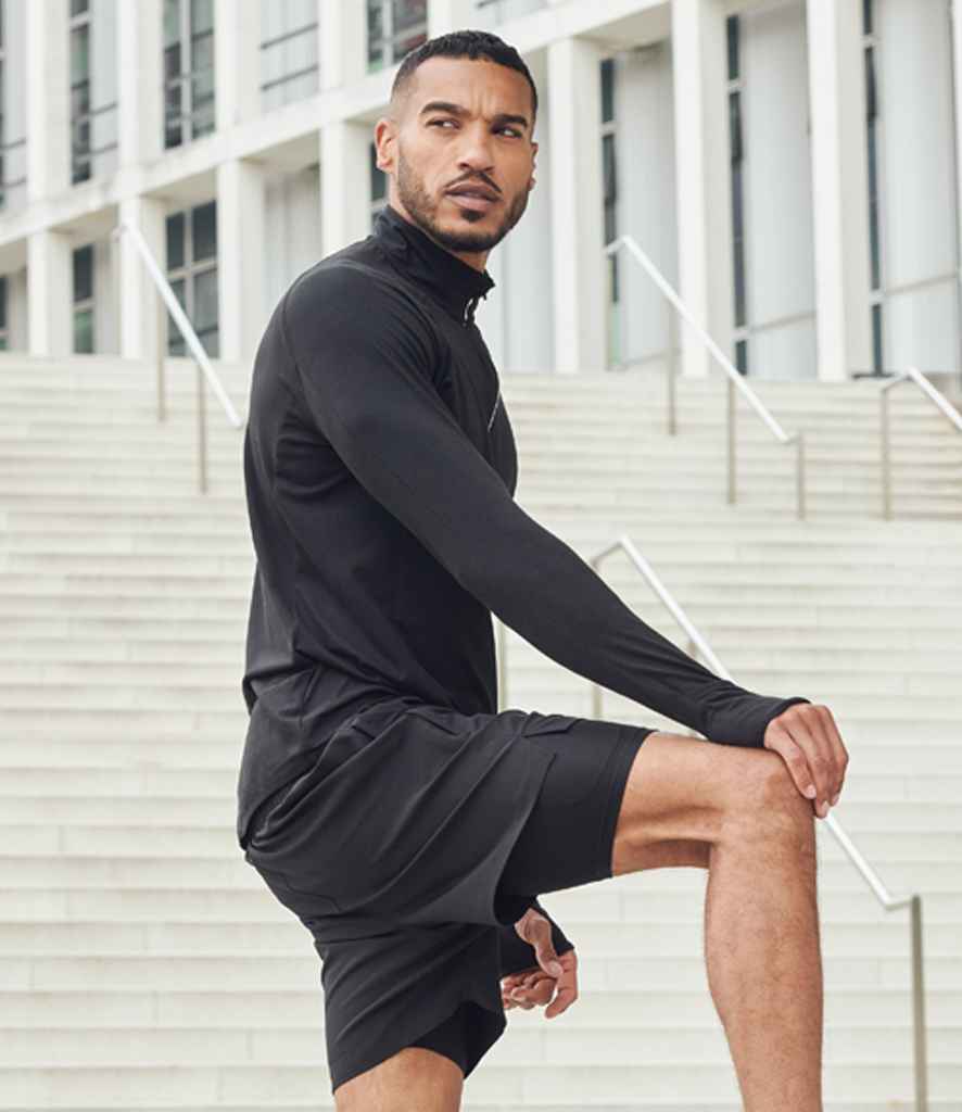 Double Layer Shorts - Black